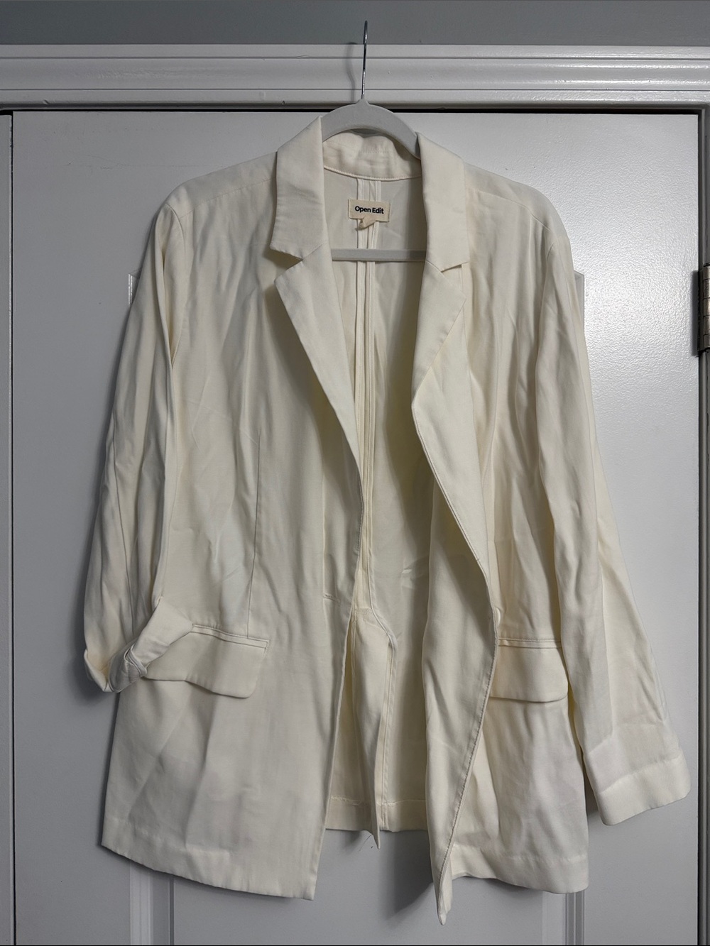 Open Edit Ivory Blazer
